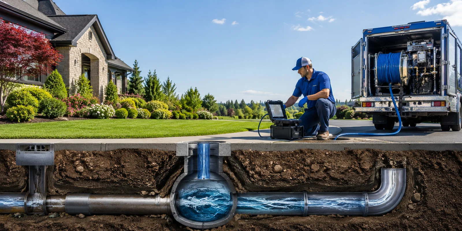 Drainage restoration information for Central, IN
